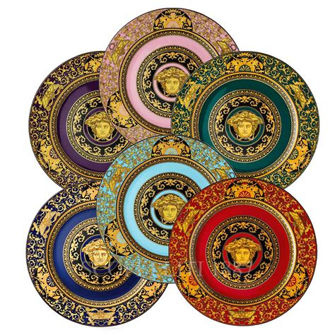 versace service plate|versace tableware.